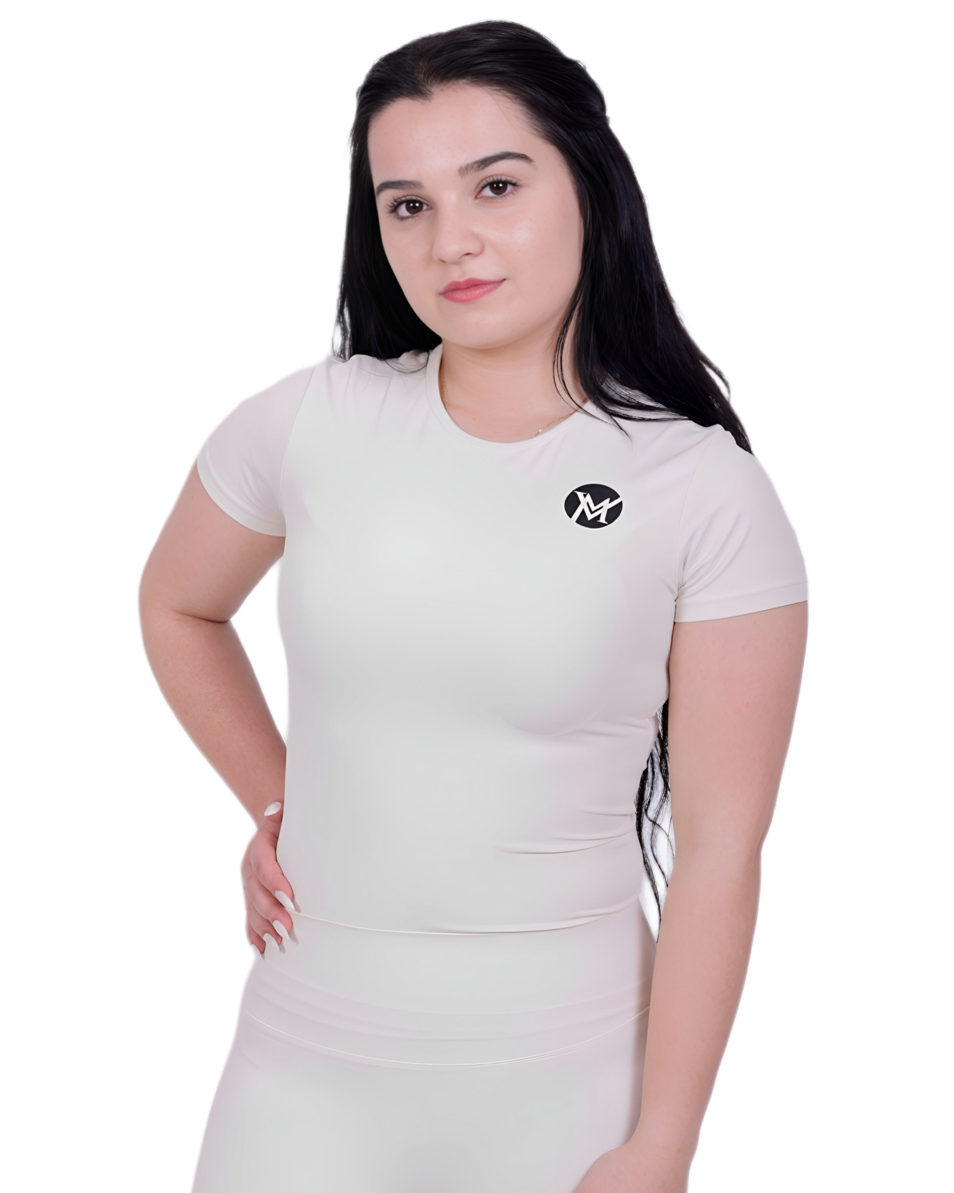 Second Skin™ T-Shirt Ivory – Leicht & Atmungsaktiv