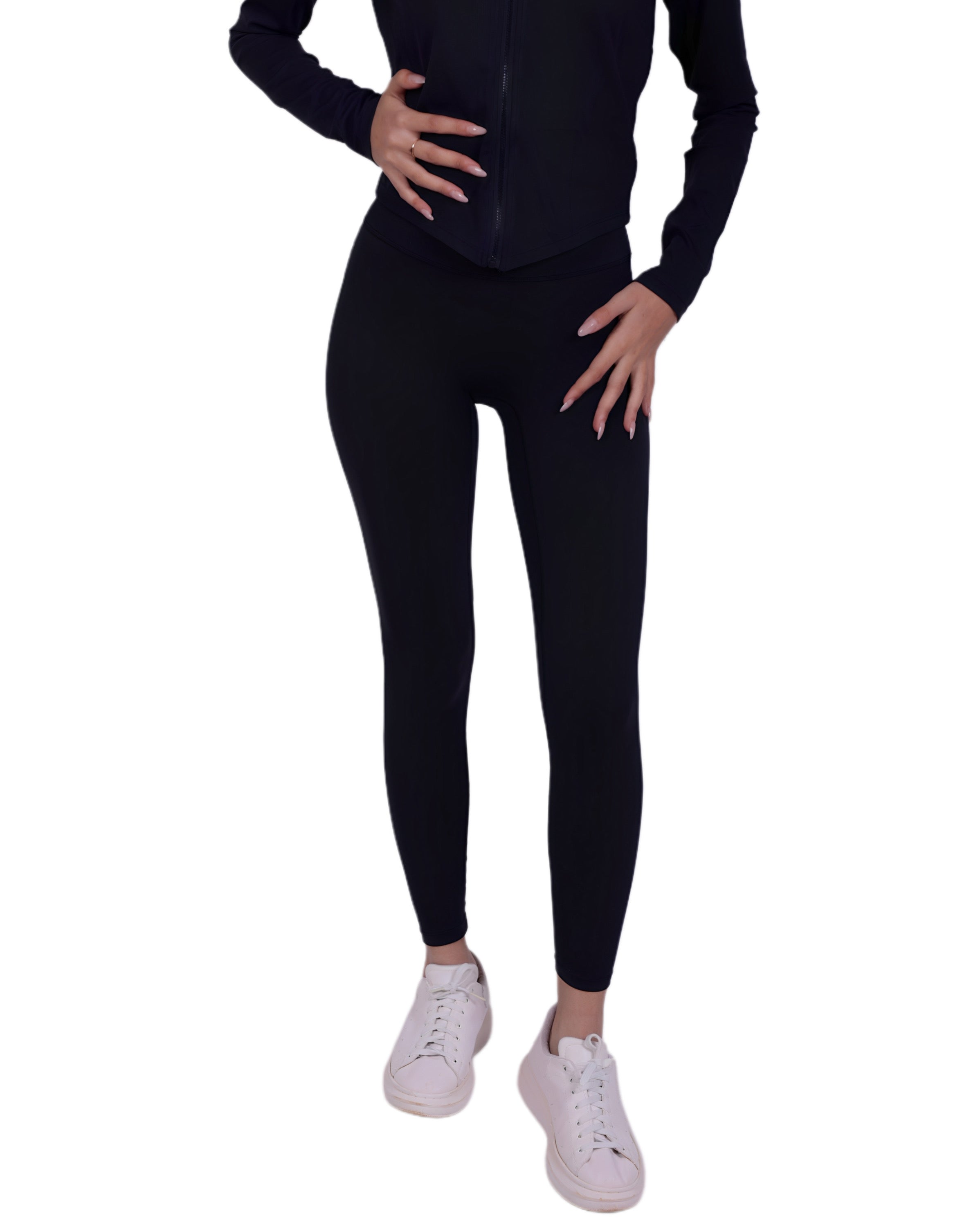 Second Skin™ Leggings Black – Figure-hugging & flexible