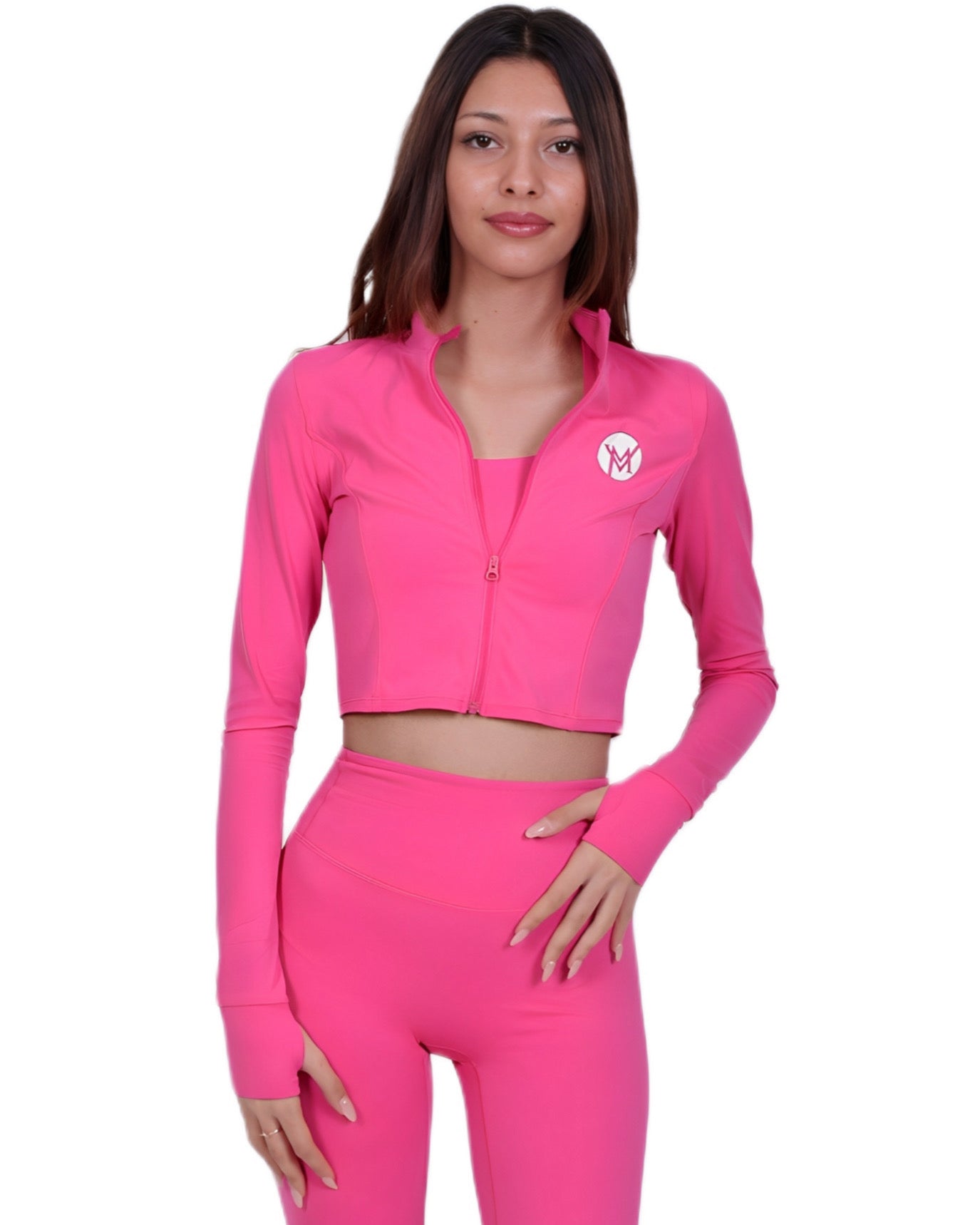 Zip Into Motion™ Sports Jacket HotPink – Lightweight & Breathable