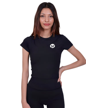 Second Skin™ T-Shirt Black – Lightweight & Breathable
