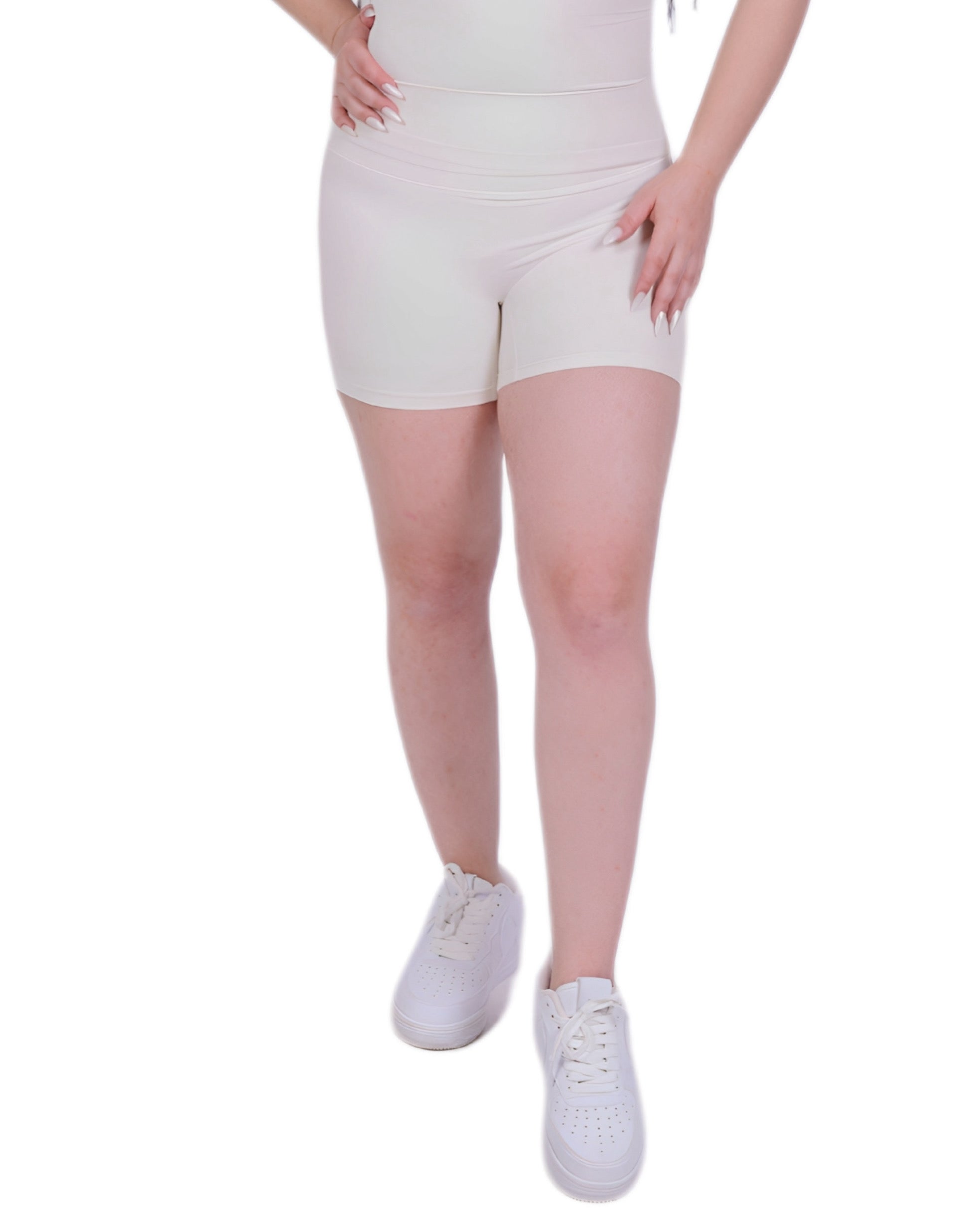 Second Skin™ Shorts Ivory – Freedom of movement & comfort