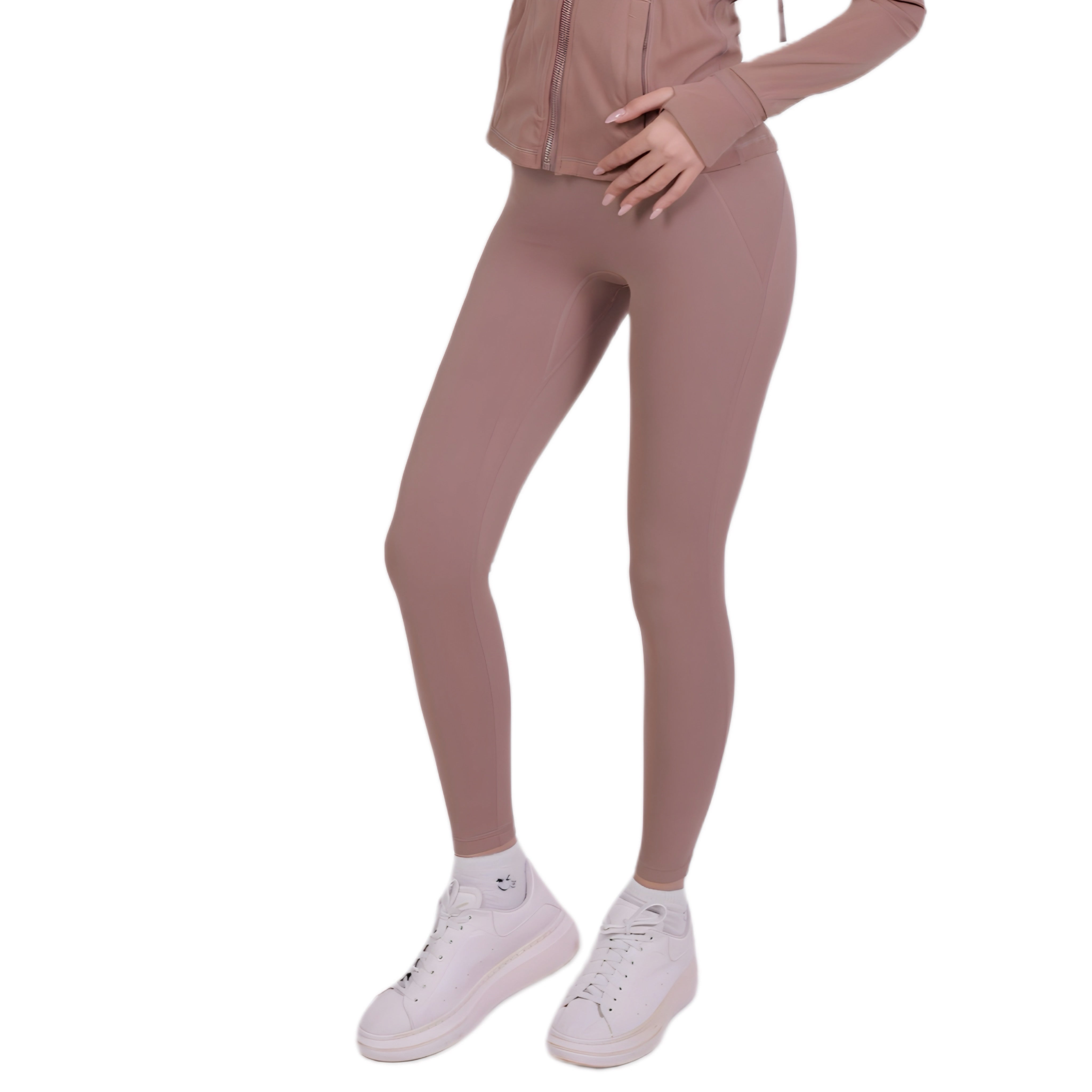 Sharp Fit™ Leggings Brown – Figure-hugging & flexible