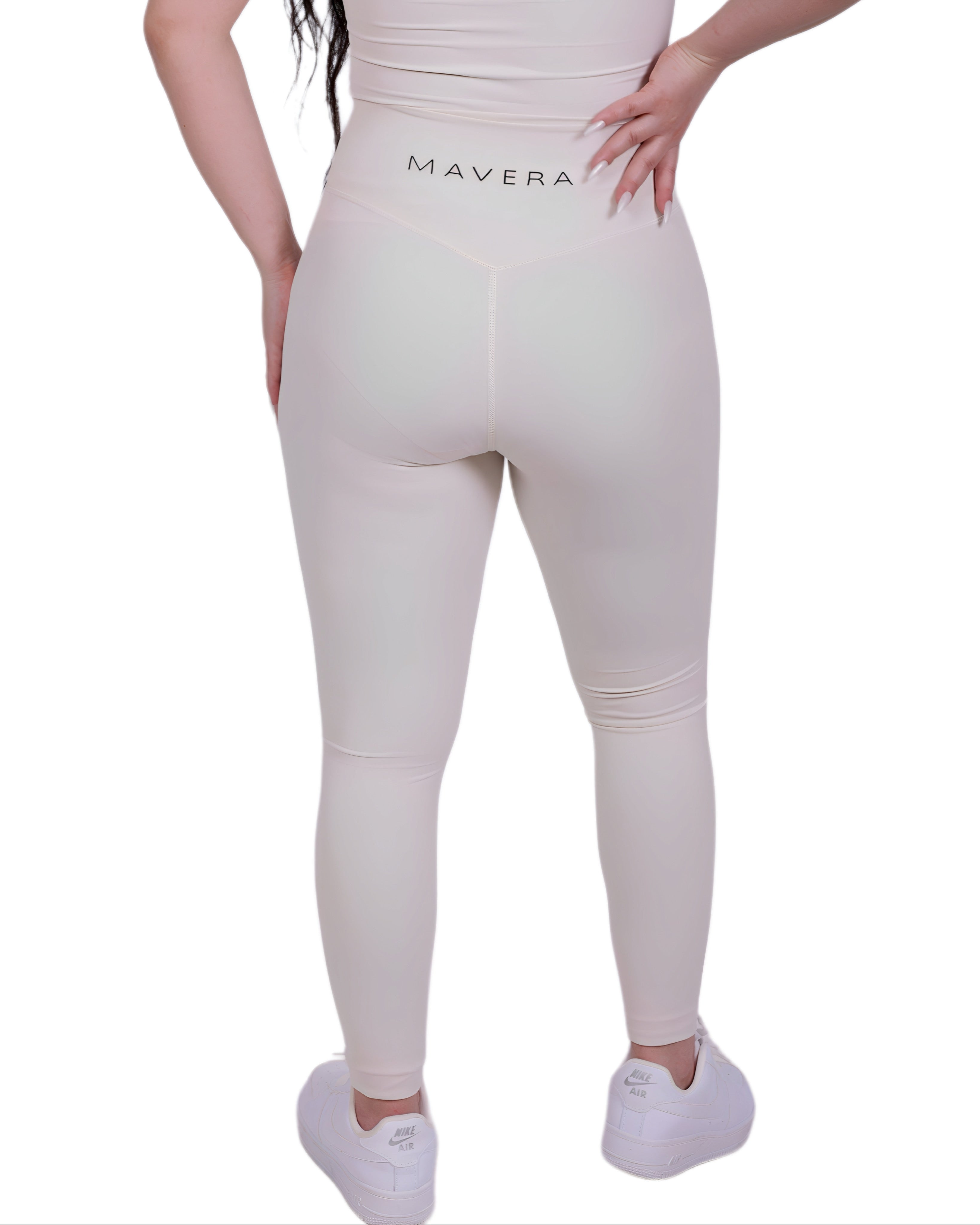 Second Skin™ Leggings Ivory – Figure-hugging & flexible