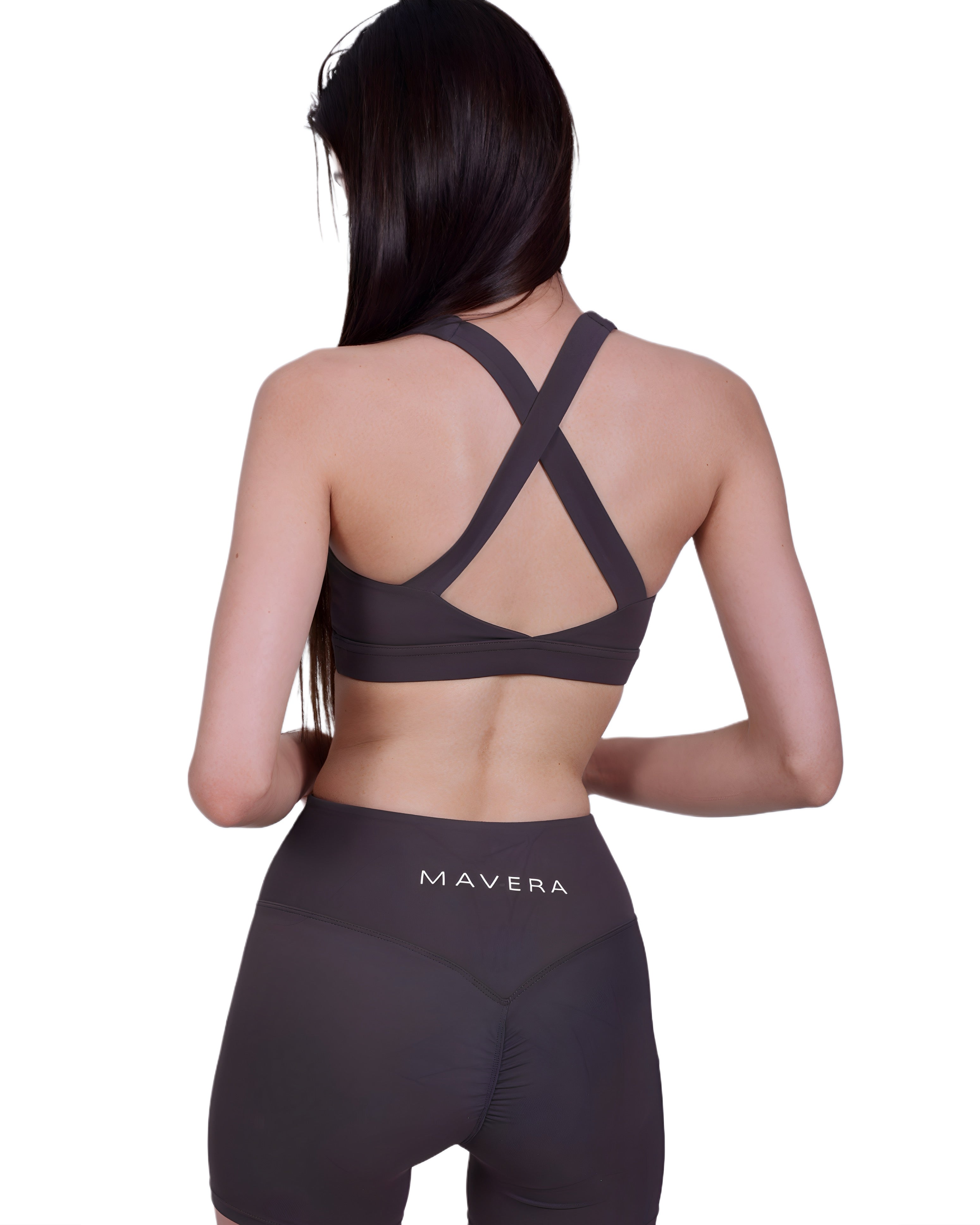 Zip Into Motion™ Sports Bra Gray – Support & Style