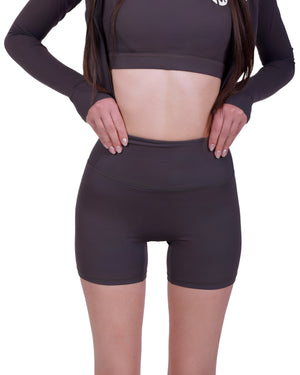 Zip Into Motion™ Shorts Grey – Freedom of movement & comfort