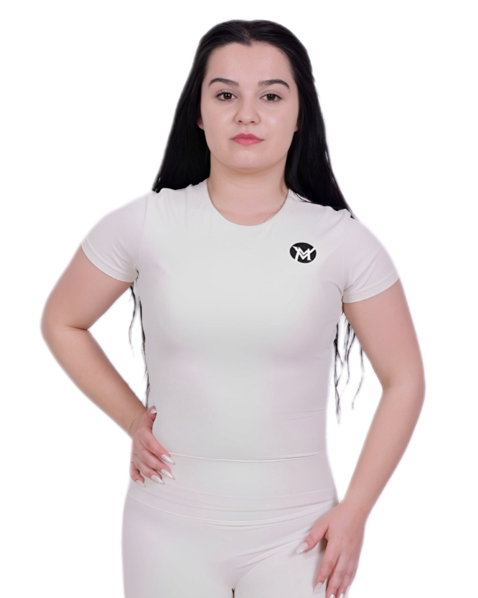 Second Skin™ T-Shirt Ivory – Lightweight & Breathable