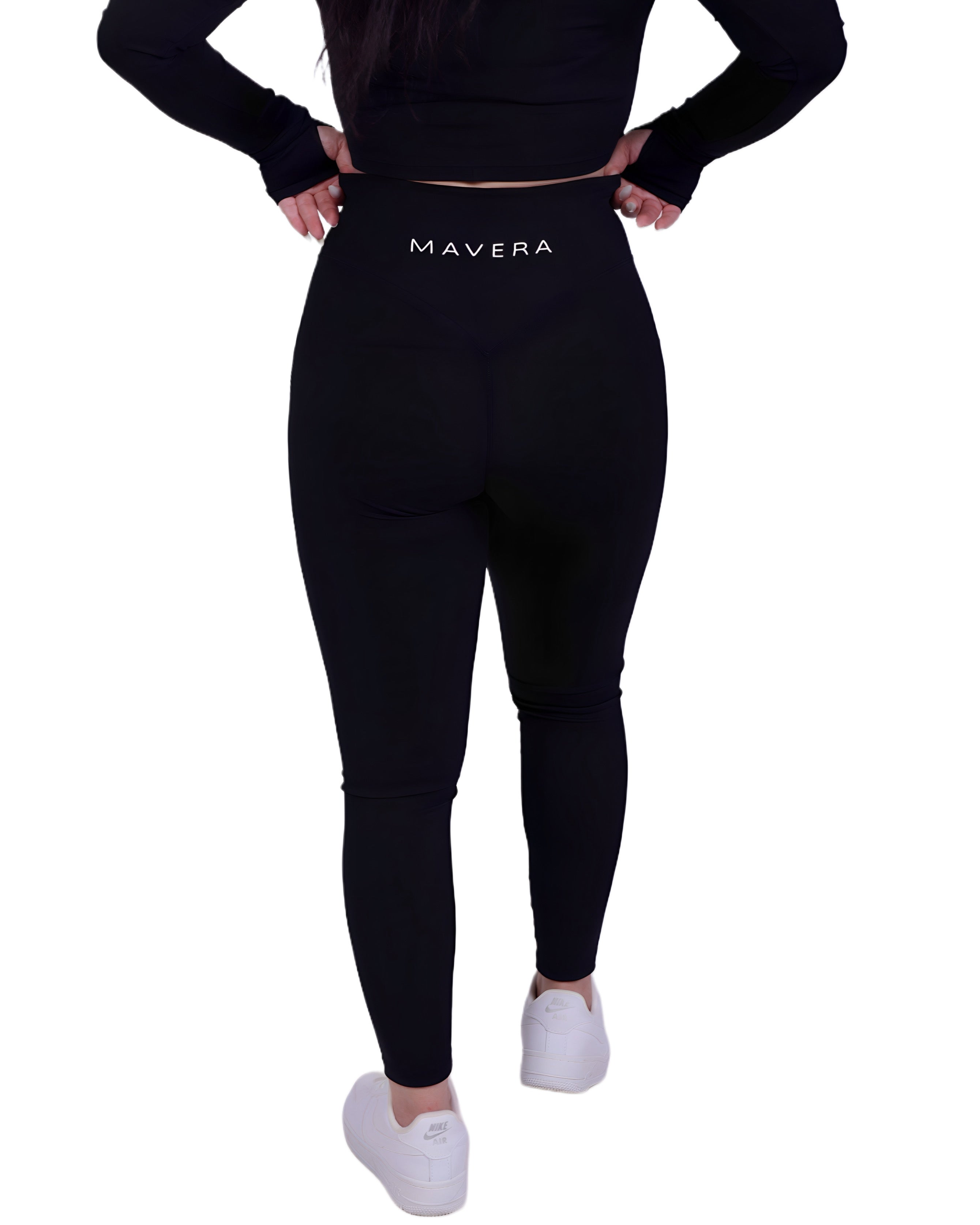Zip Into Motion™ Leggings Black – Figure-hugging & flexible