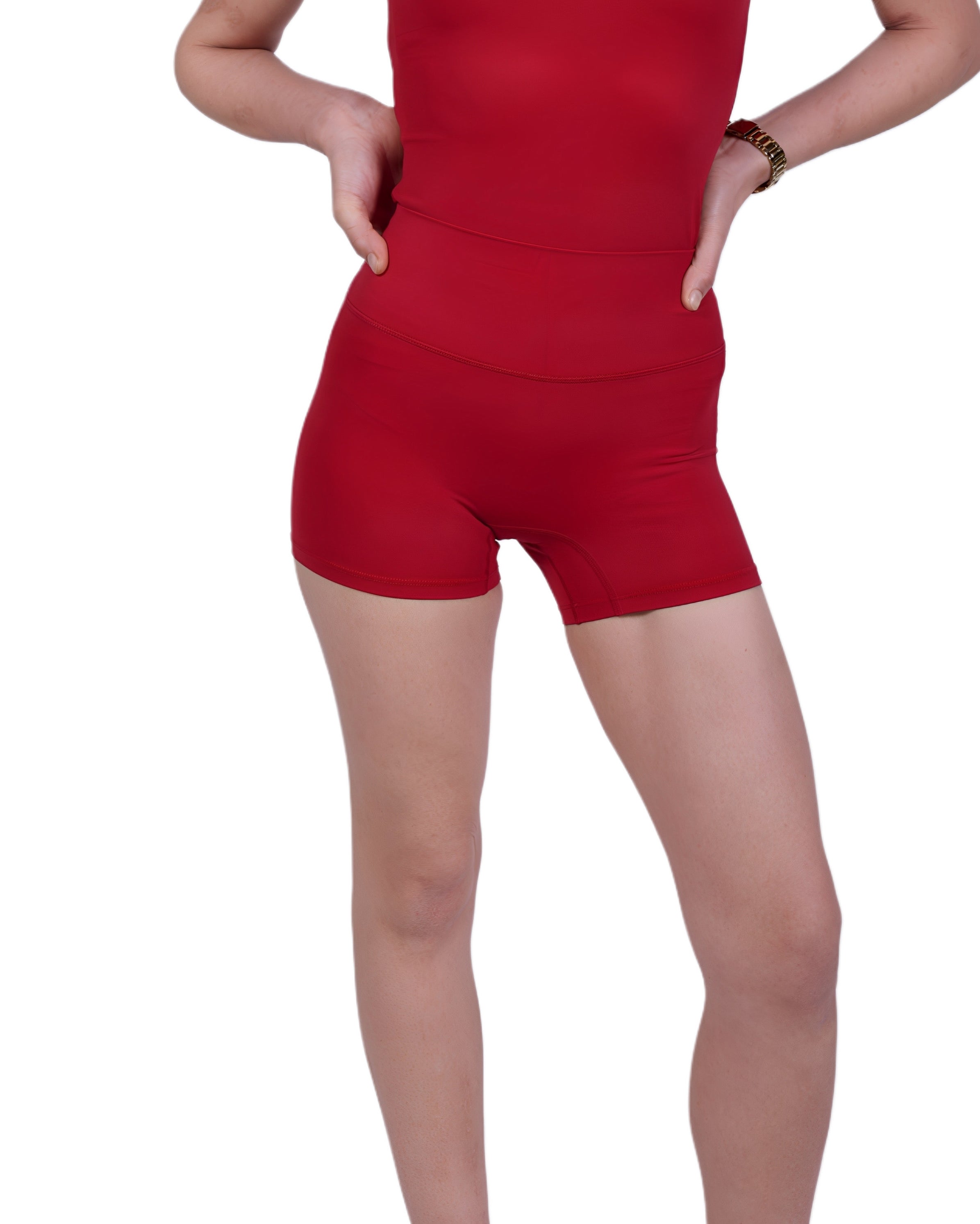 Second Skin™ Shorts Red – Freedom of movement & comfort