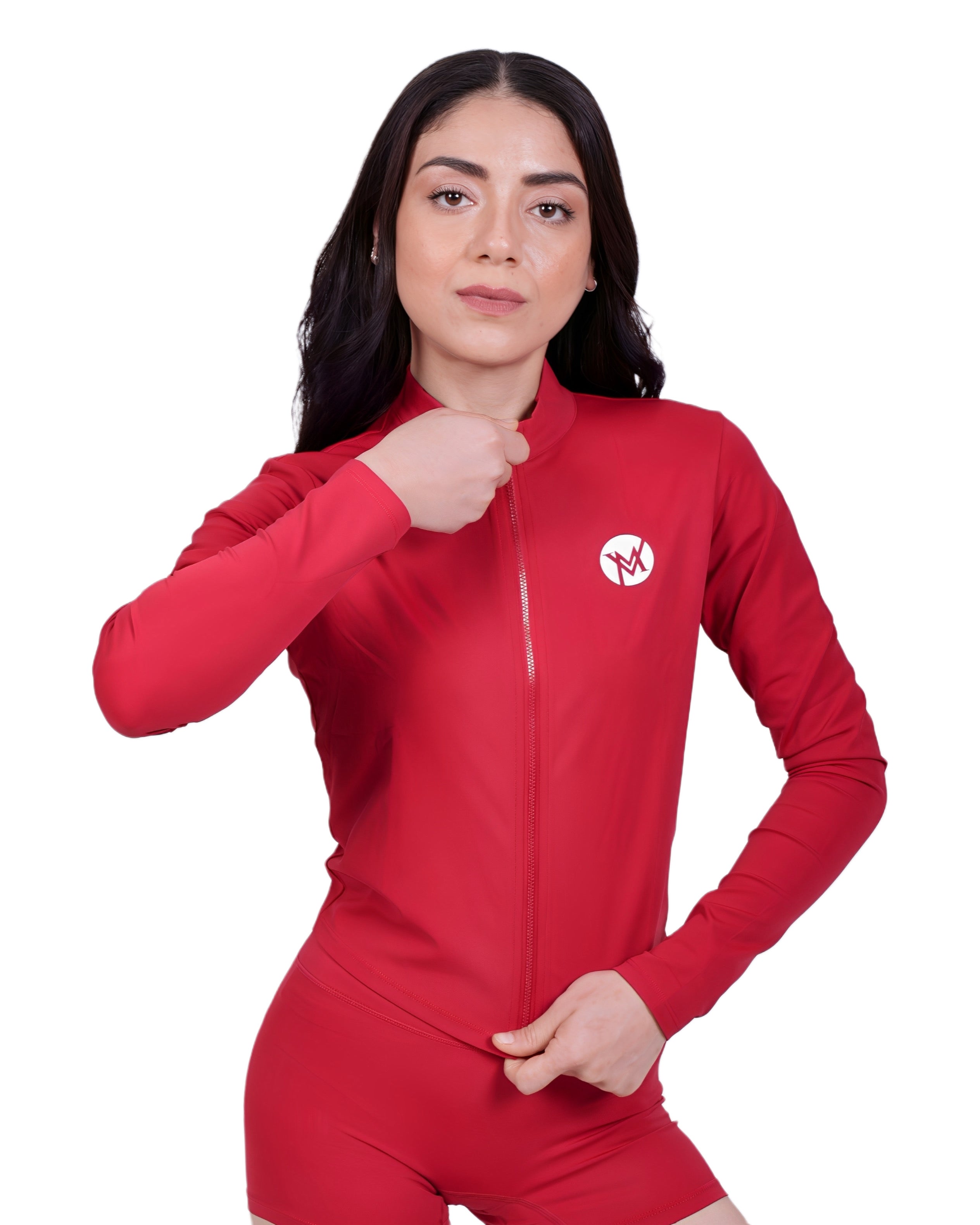 Second Skin™ Sports Jacket Black – Figure-shaping &amp; sweat-wicking