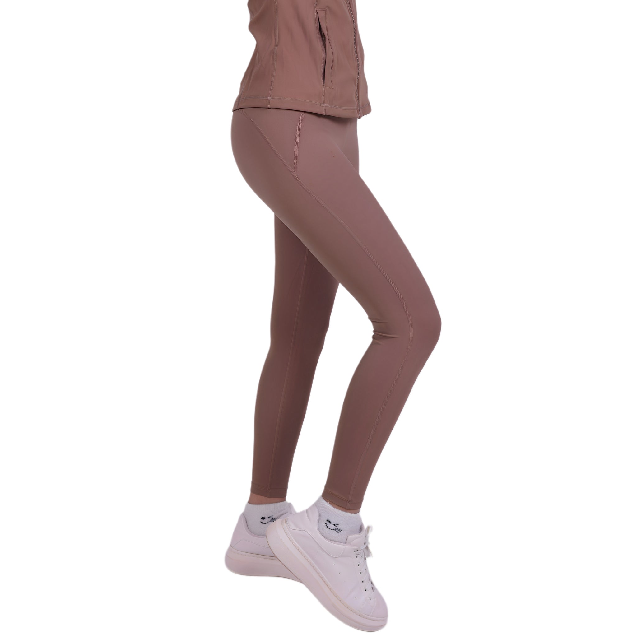 Sharp Fit™ Leggings Brown – Figure-hugging &amp; flexible