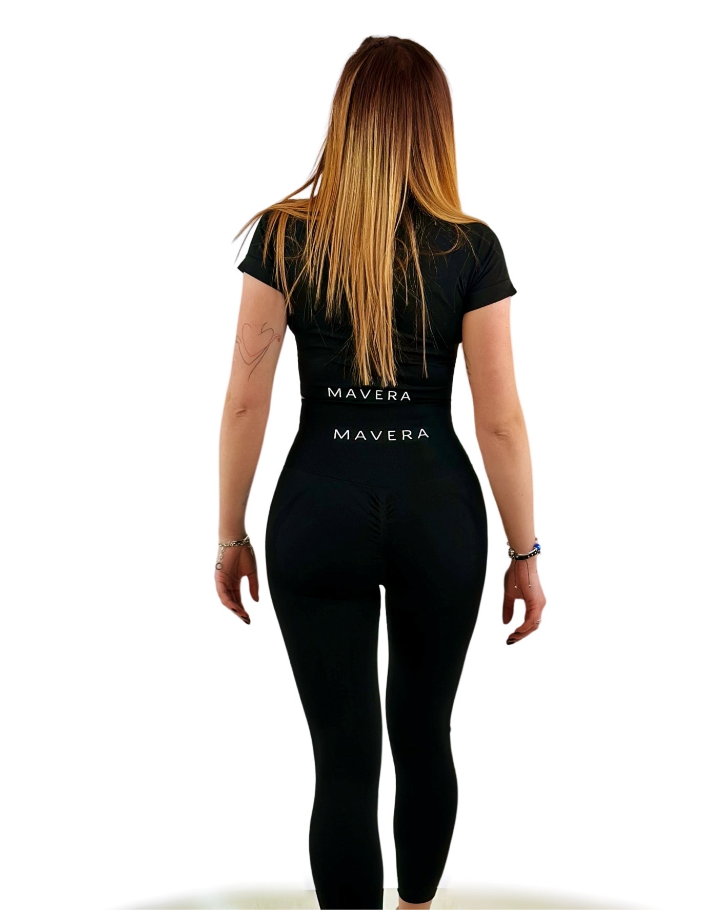 Borealis Activewear Top – Black | Luxury Athleisure for Fitness, Yoga &amp; Everyday Movement