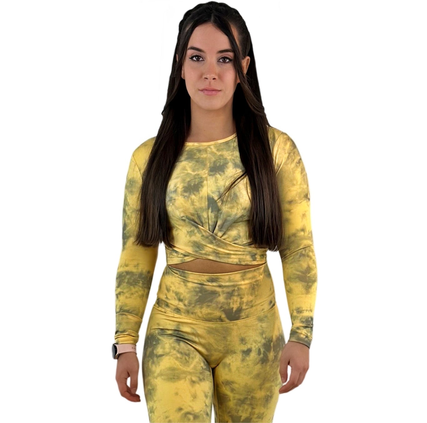 Smooth Seamless Activewear Top – Khaki | Ultra-Light Performance for Yoga, Gym &amp; Everyday Style