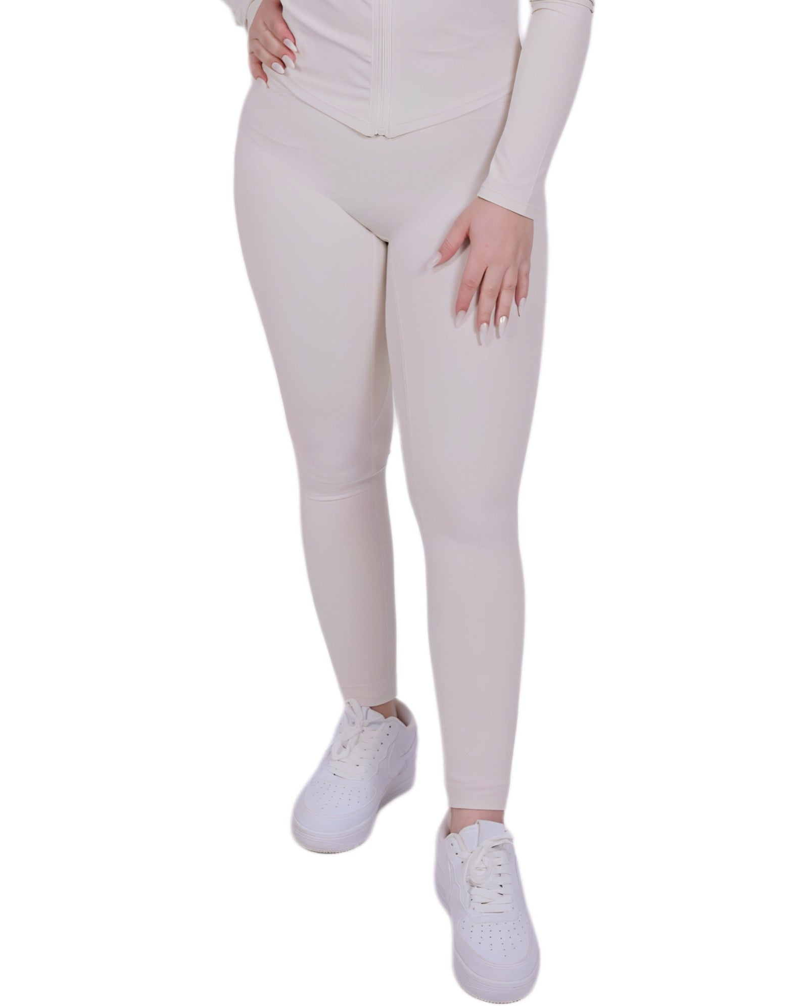 Second Skin™ Leggings Ivory – Figure-hugging &amp; flexible