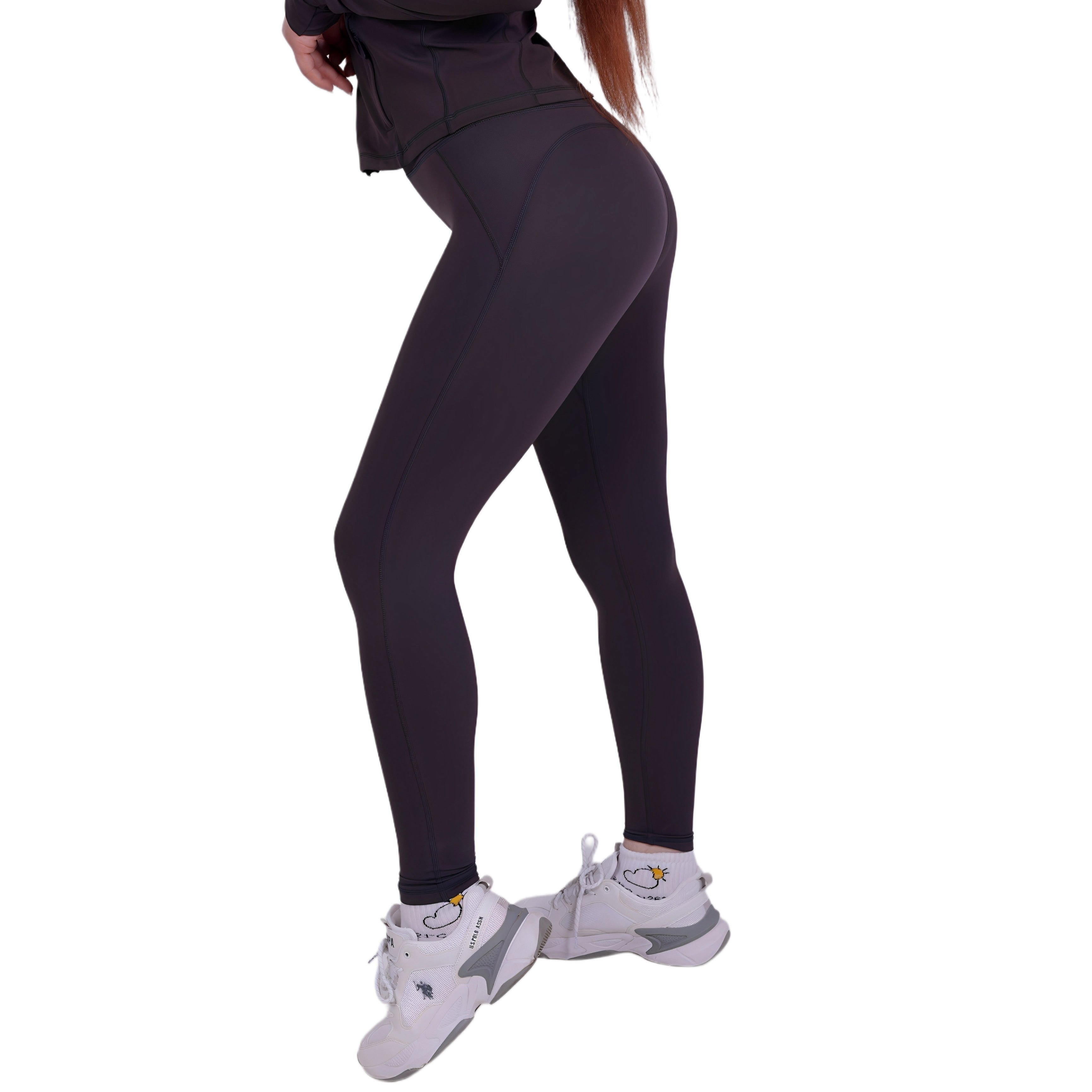 Sharp Fit™ Leggings Gray – Figure-hugging &amp; flexible