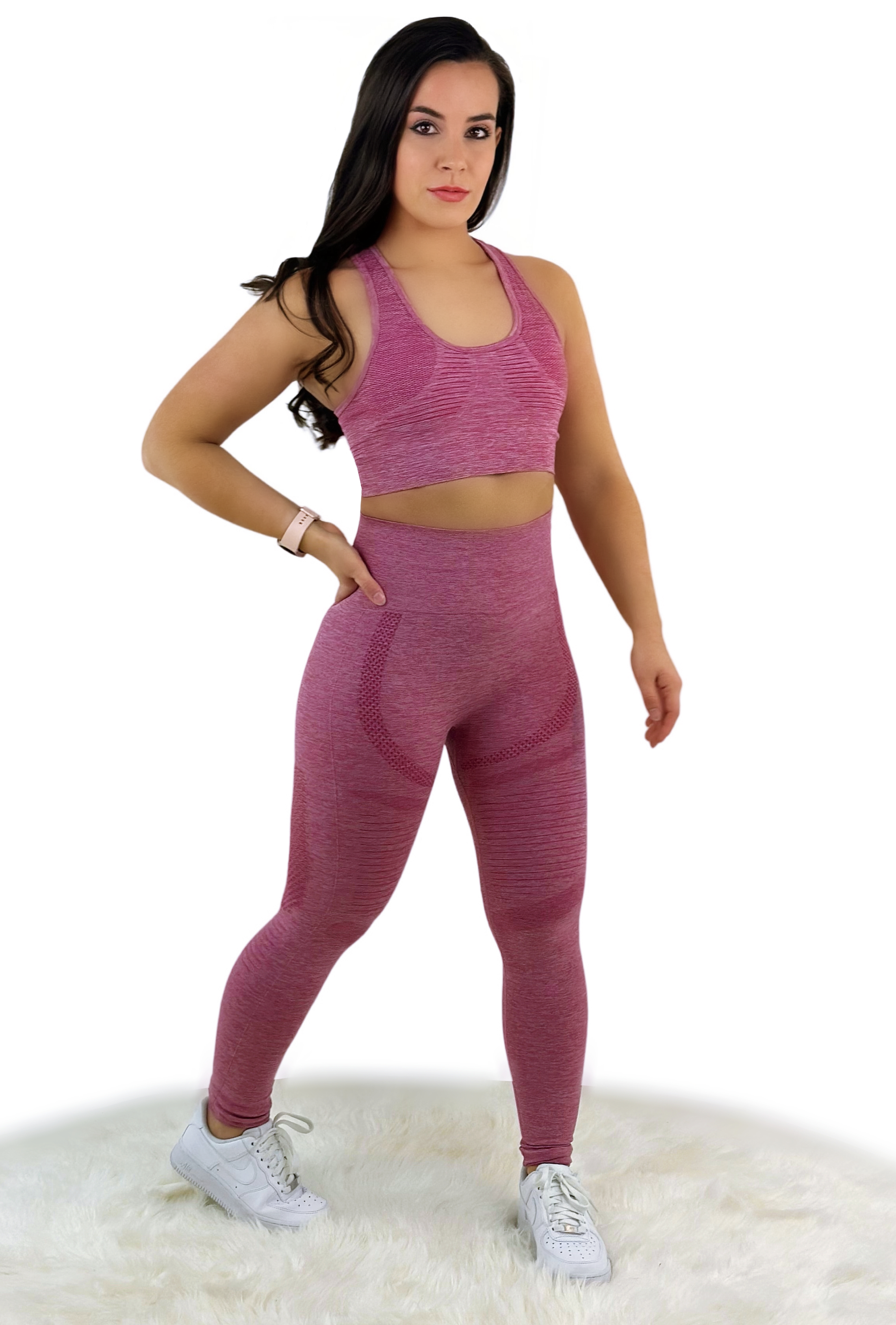 Fanatics Mesh Activewear Top – Wine Red | Seamless, Breathable, Sculpting for Confident Performance &amp; Style