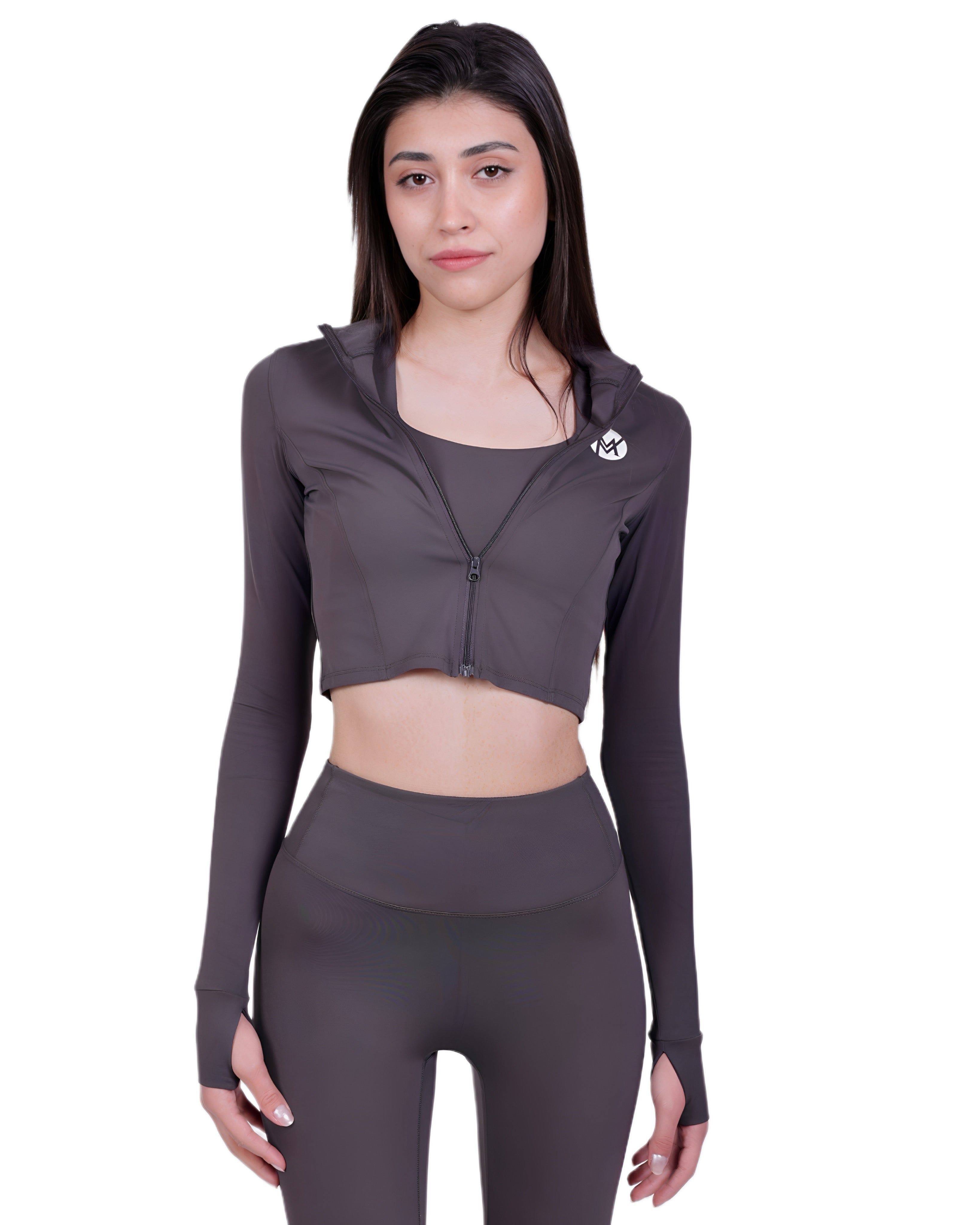 Zip Into Motion™ Sports Jacket Grey – Lightweight &amp; Breathable