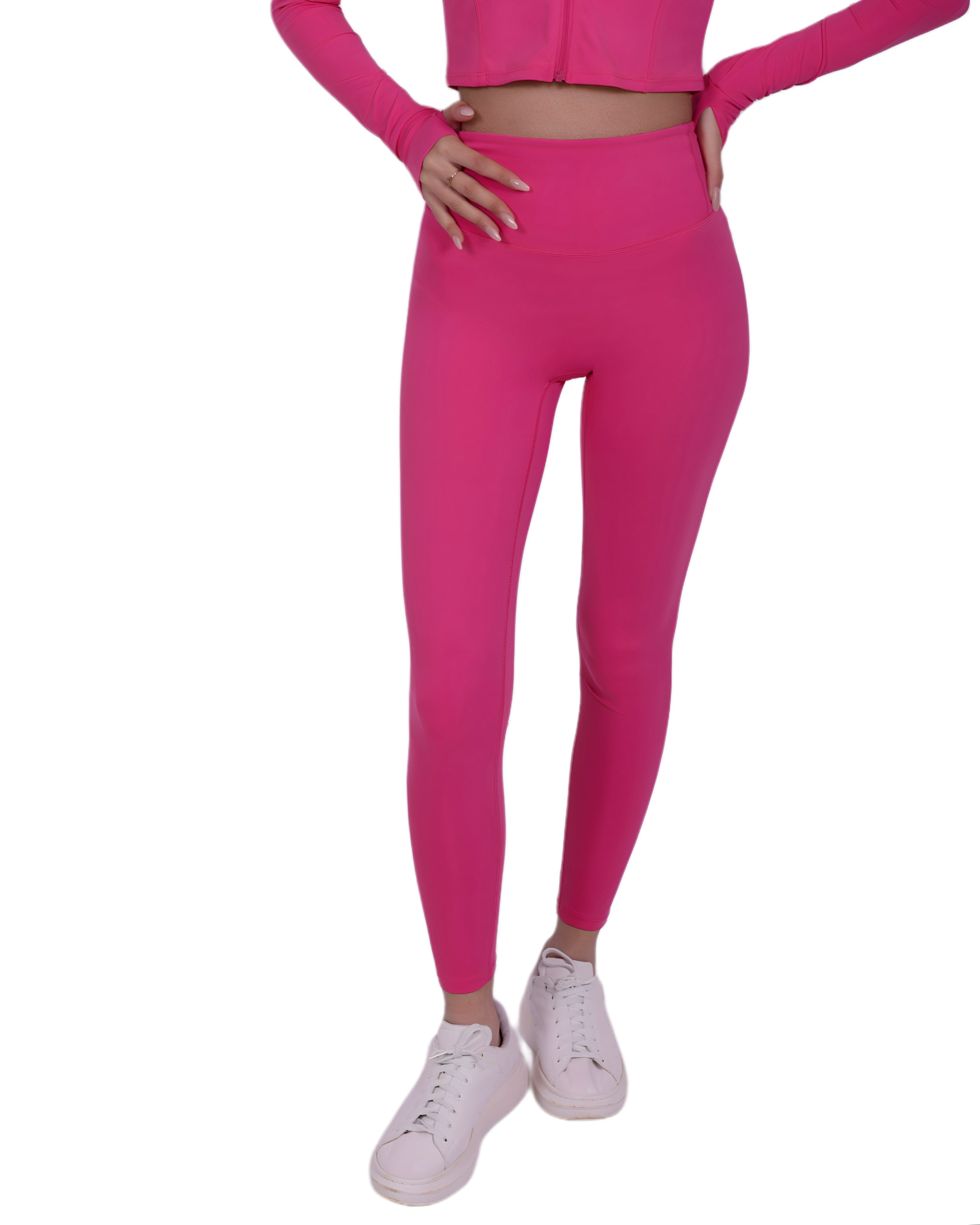 Zip Into Motion™ Leggings HotPink – Figurbetont & Flexibel