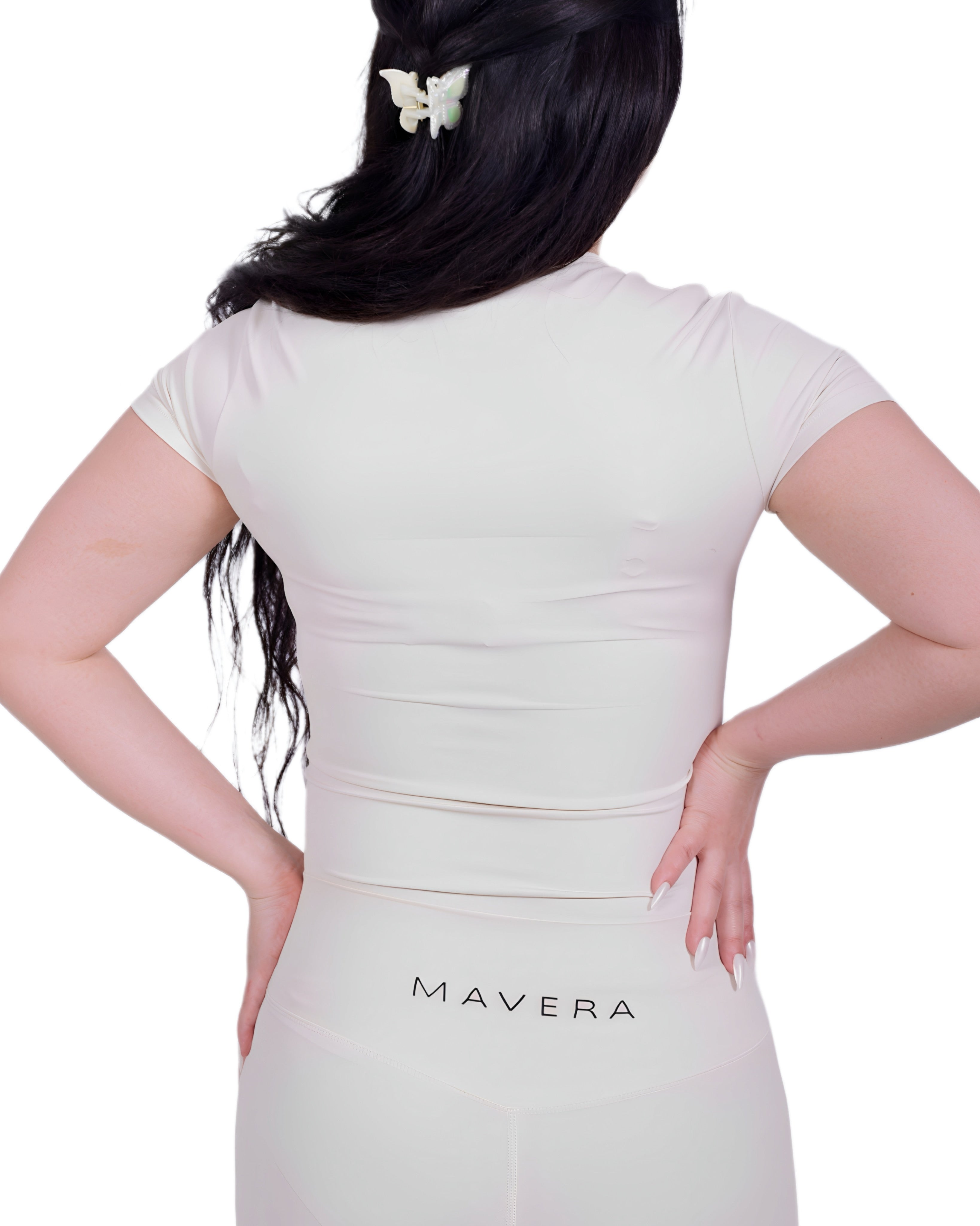 Second Skin™ T-Shirt Ivory – Lightweight &amp; Breathable