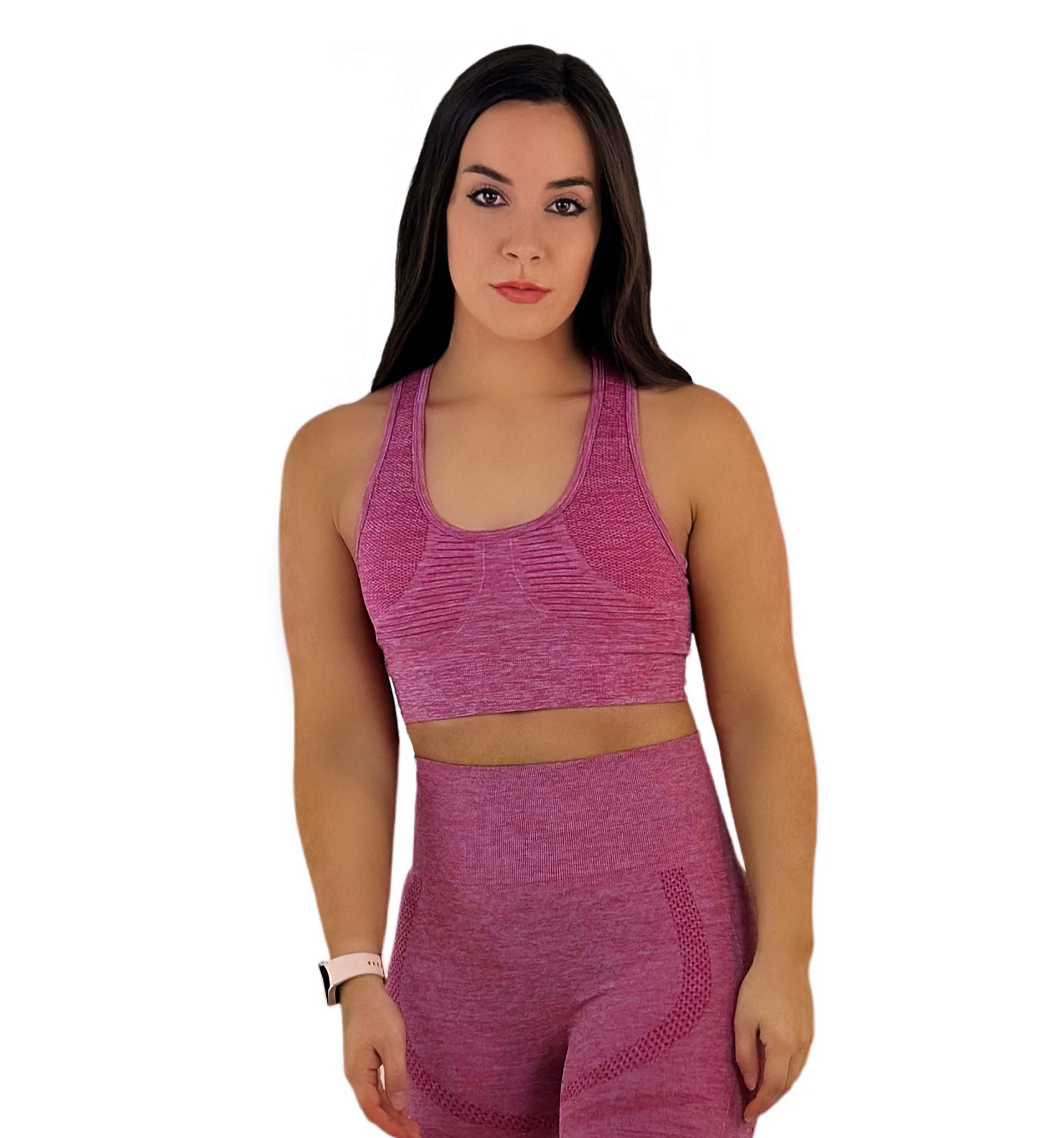 Fanatics Mesh Activewear Top – Wine Red | Seamless, Breathable, Sculpting for Confident Performance &amp; Style