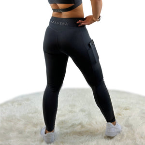 Shalina Leggings - Carbon Gray - Ideal für Alltag und Training