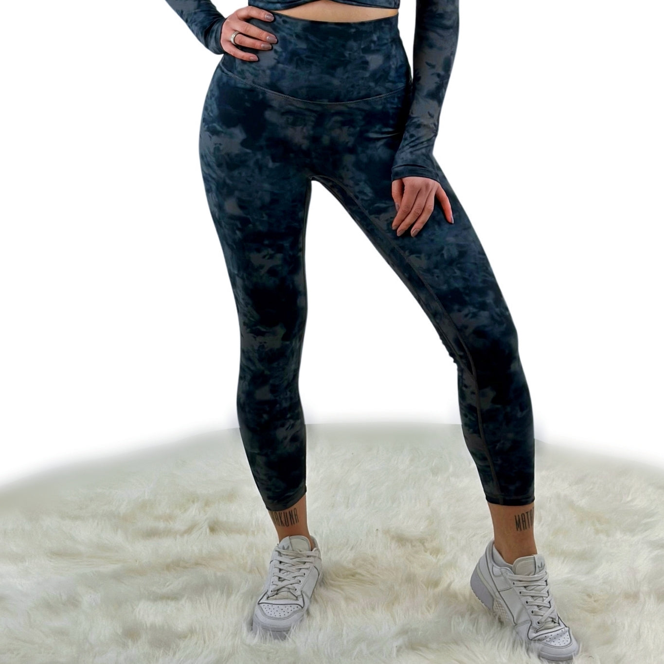 Doris Tie Dye Legging *Dark Gray*