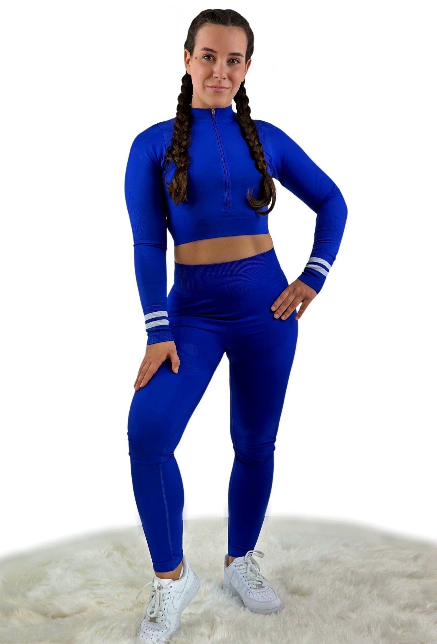Smash Seamless Legging Sapphire Blue - Elegante Energie