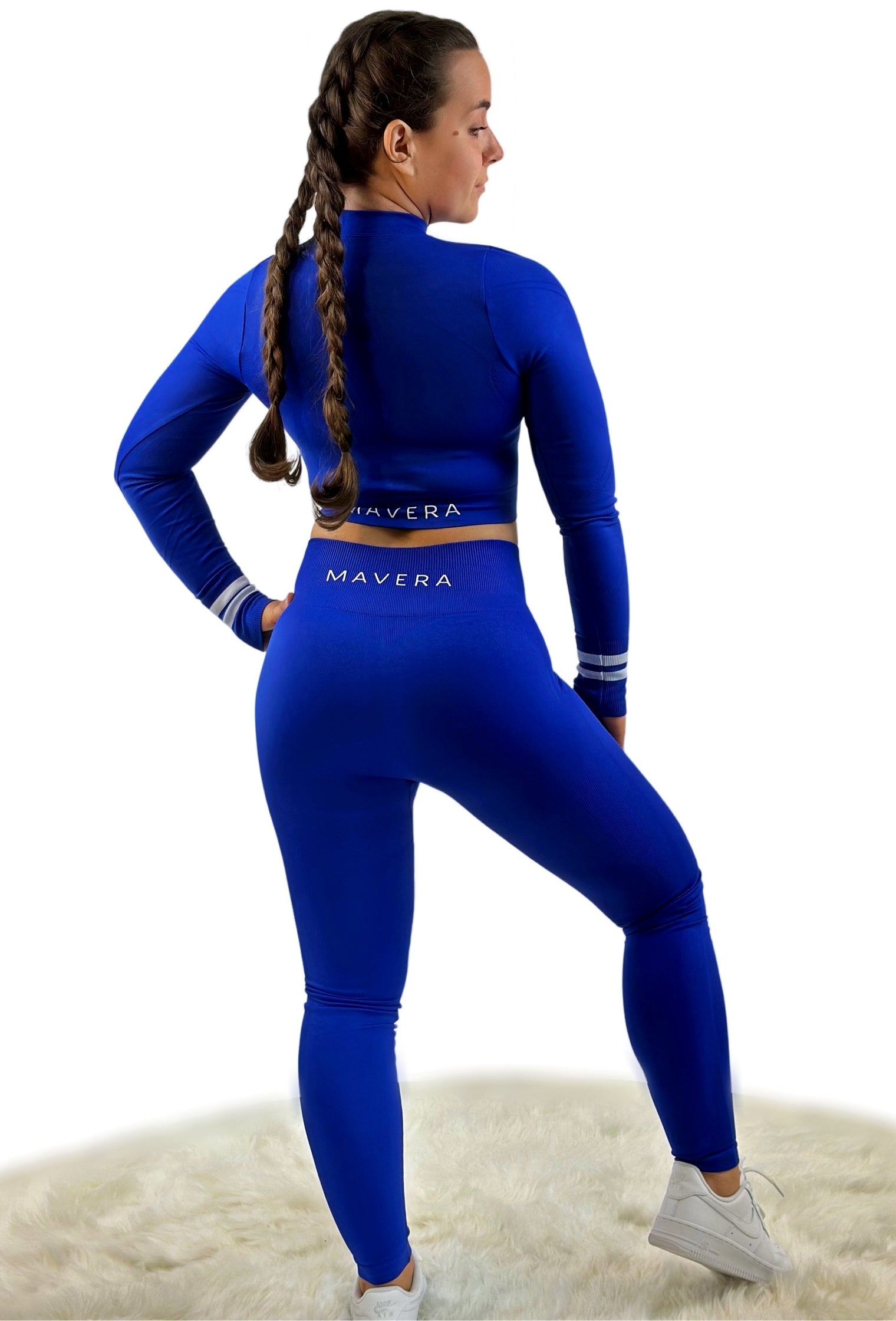 Smash Seamless Legging Sapphire Blue - Elegante Energie