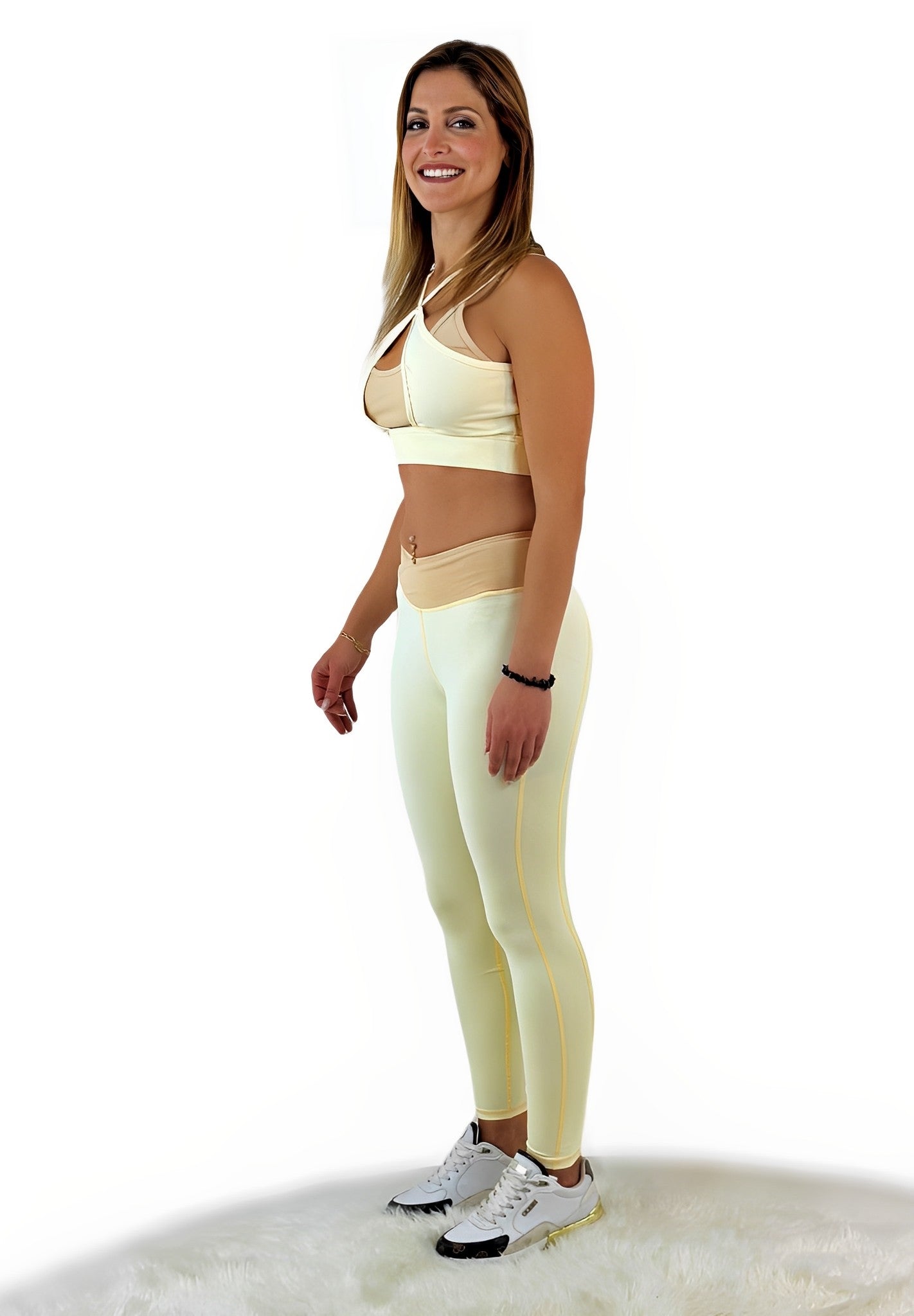 Rara Avis Legging - Khaki - „Weich, nahtlos & atmungsaktiv – ready für Yoga & Fitness.“