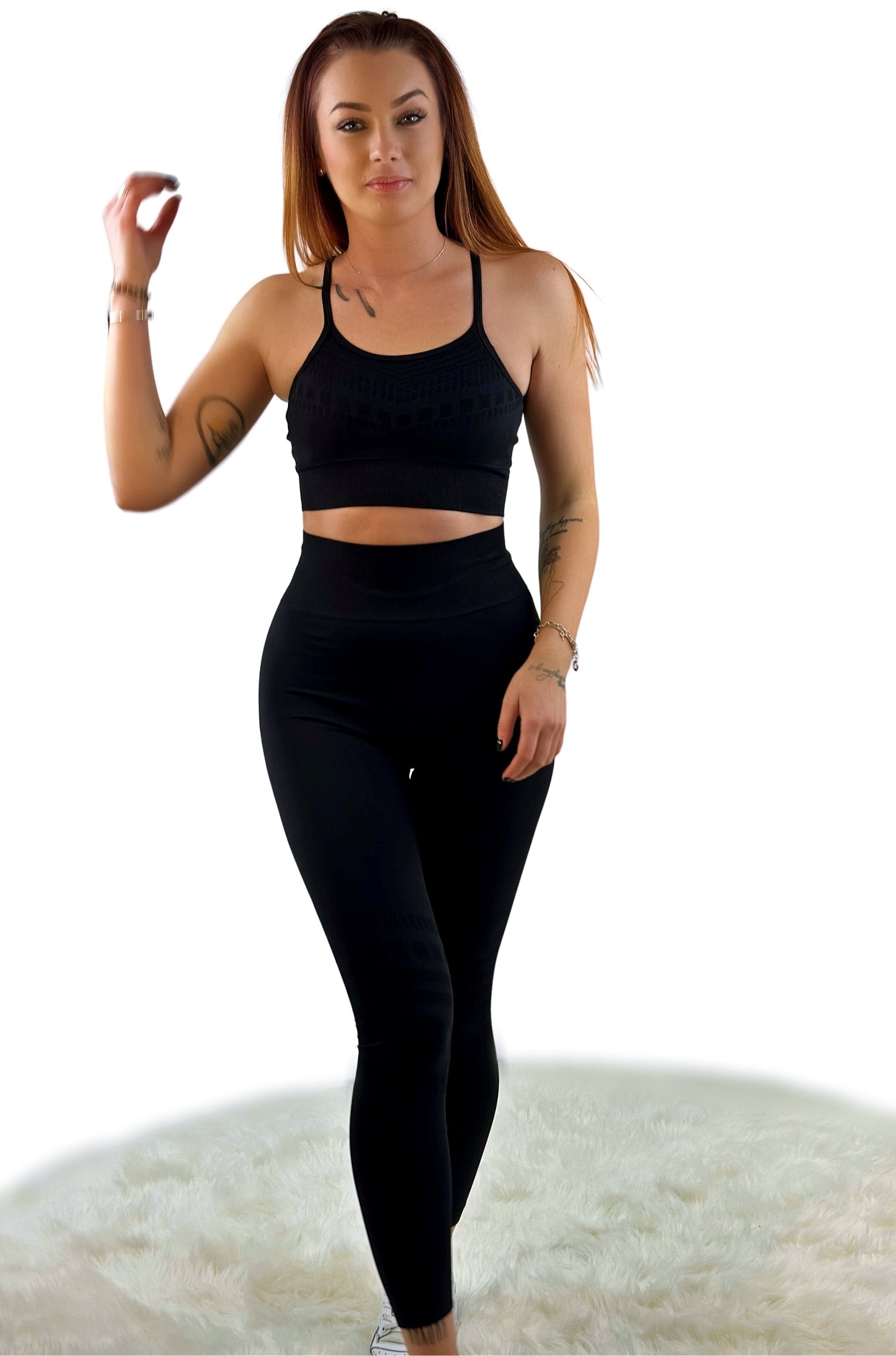 Vice Sport Leggings - Black - Nahtloser Shape, Performance, Yoga & Luxus.