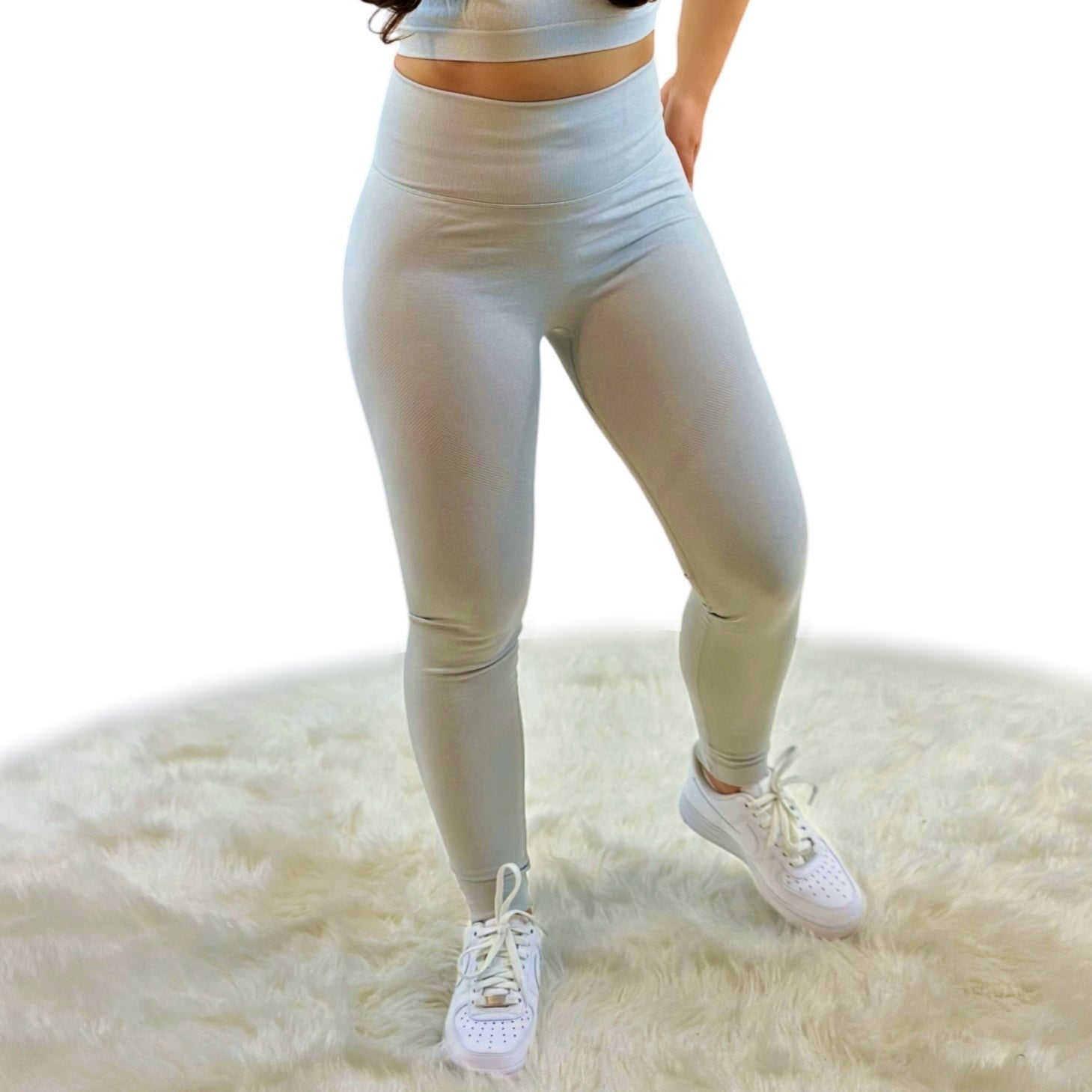 Borealis Legging - Light Grey - Hochwertiges Freizeit und Sportbekleidung für tägliche Bewegung