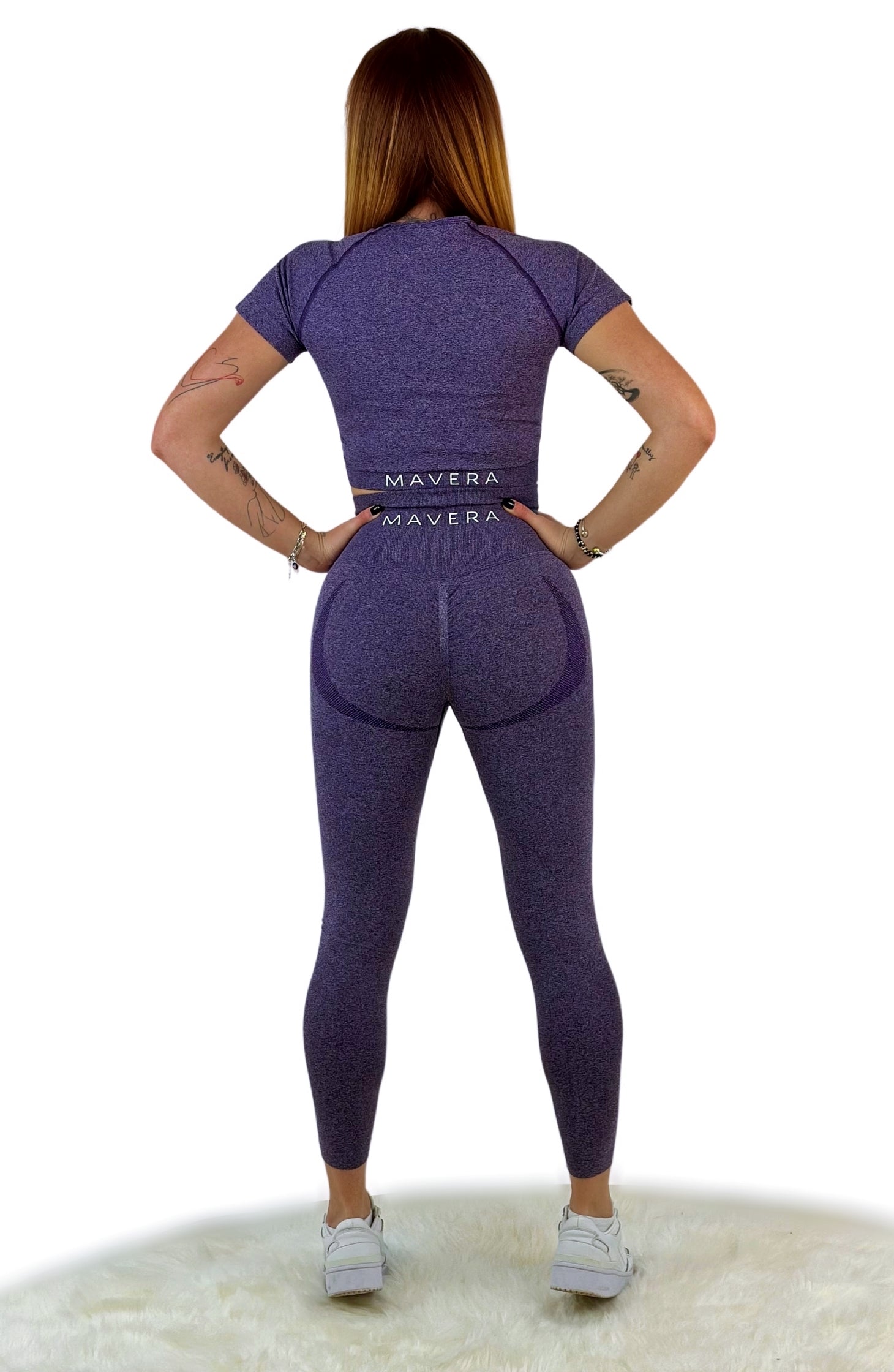 Borealis Legging - Purple - Hochwertiges Freizeit und Sportbekleidung für tägliche Bewegung