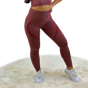 Borealis Wine Red Skinny Slim Legging – Breathable, Sculpting Fit for Yoga & Athleisure