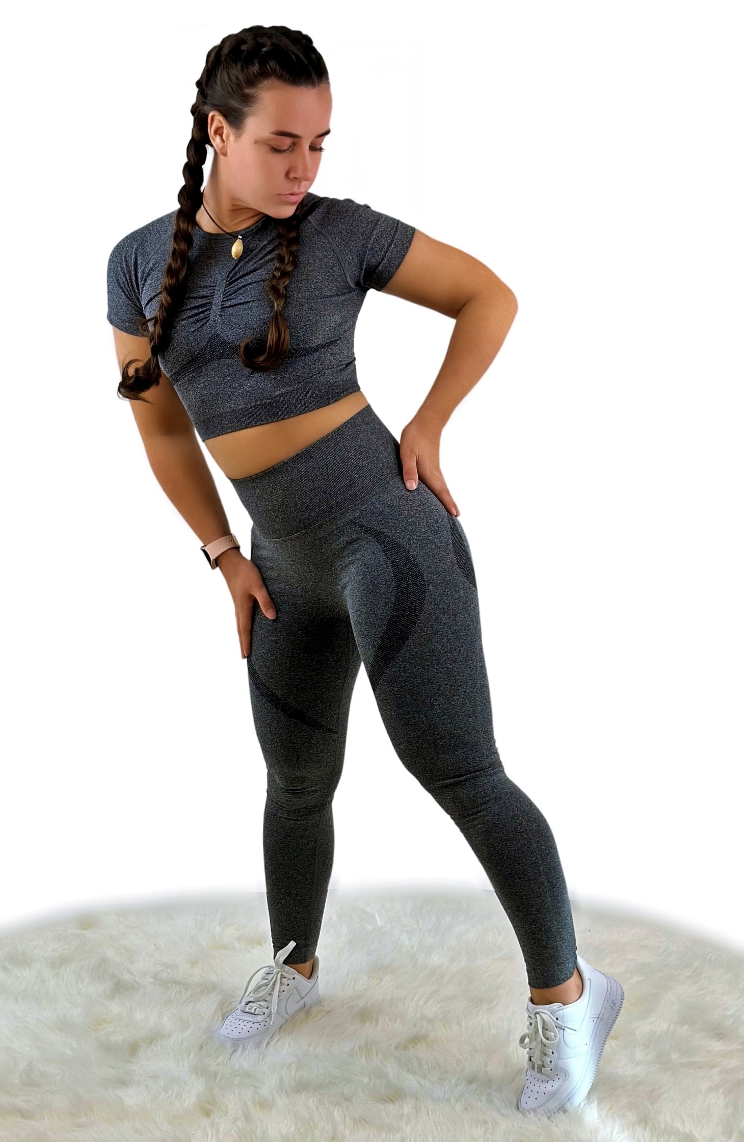 Borealis Legging - Dark Gray - Hochwertiges Freizeit und Sportbekleidung für tägliche Bewegung